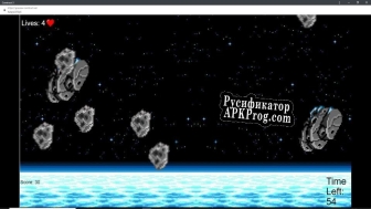 Русификатор для A Classical Asteroids game