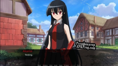 Русификатор для Akame ga Kill Visual Novel (Fan Made)