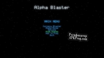 Русификатор для Alpha Blasters