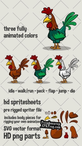 Русификатор для Animated rooster