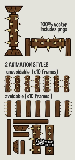 Русификатор для Animated spikes