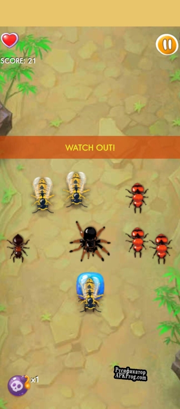 Русификатор для Ants Invasion Protect Candies