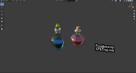 Русификатор для Asset Potion HP and MP for games.(Blenderu002FFBX)