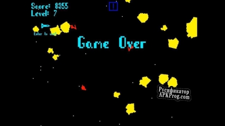 Русификатор для Asteroids (itch) (Grumpy Custard)