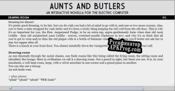 Русификатор для Aunts and Butlers