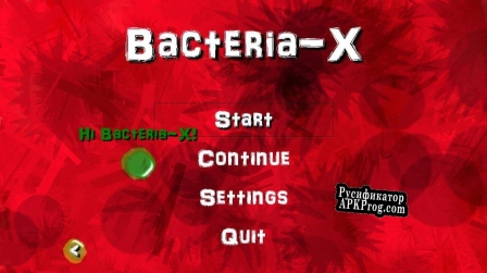 Русификатор для Bacteria-X DEMO