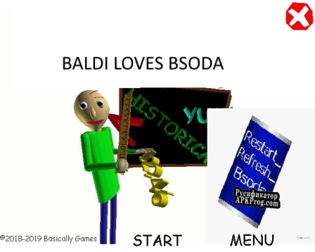 Русификатор для baldi loves bsoda (Mr sleepyhead gaming YT)