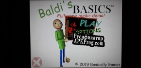 Русификатор для Baldis Basics Demo 1.1 Windows