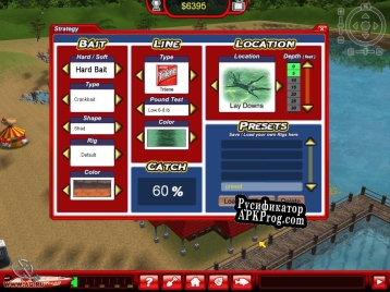 Русификатор для Berkley Bass Tournament Tycoon