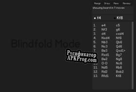 Русификатор для Blindfold Chess Trainer