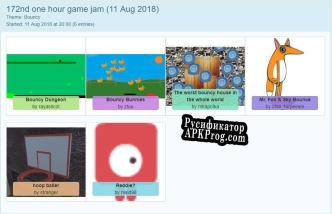 Русификатор для Bouncing Bunnies(1 hour game jam 172)