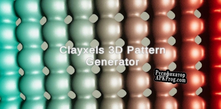 Русификатор для Clayxels 3D Pattern Generator