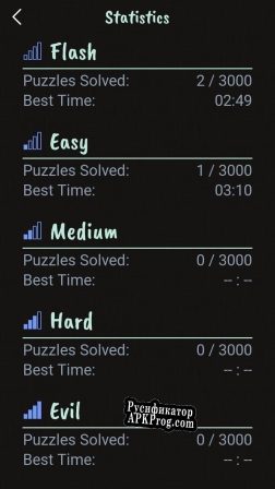 Русификатор для Dark Sudoku Classic Sudoku Puzzle