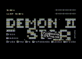 Русификатор для Demon Star II (v2) (C64) Commodore 64