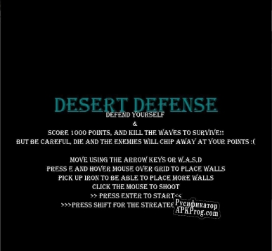 Русификатор для Desert Defense