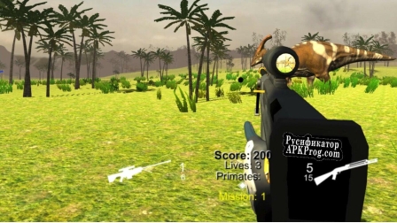 Русификатор для Dinosaur Hunting Patrol 3D Jurassic VR