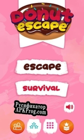 Русификатор для Donut Escape simple escape game