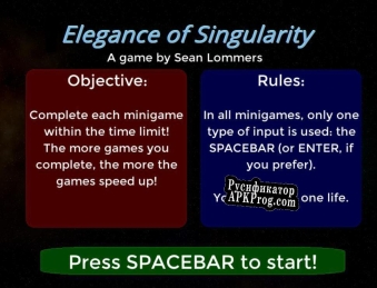 Русификатор для Elegance of Singularity