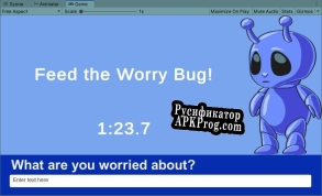 Русификатор для Feed the Worry Bug