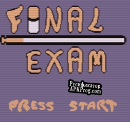 Русификатор для Final Exam (itch)