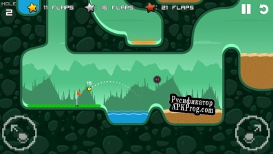 Русификатор для Flappy Golf (itch)