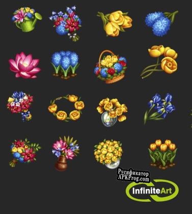 Русификатор для Flower shop icon pack