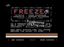 Русификатор для FREEZE64 Free Commodore C64 Christmas Game