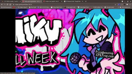 Русификатор для Friday night funkin Hatsune Miku Mod