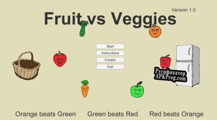 Русификатор для Fruit vs Veggies PC Build