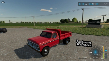 Русификатор для FS22 1973 F350 Dump