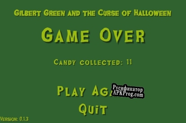 Русификатор для Gilbert Green and the Curse of Halloween