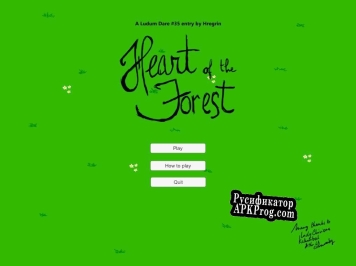Русификатор для Heart of the Forest