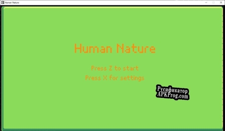 Русификатор для Human Nature (XiTieShiZ)