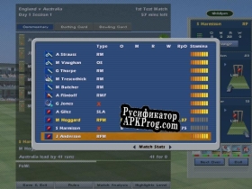 Русификатор для International Cricket Captain Ashes Year 2005