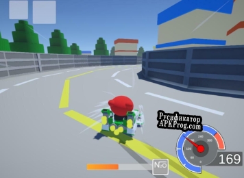 Русификатор для Kart Simulator Using Only Default Assets in Unity