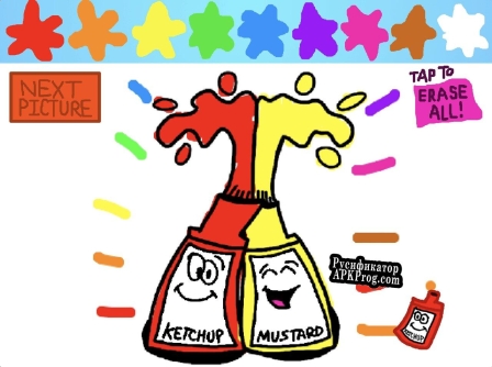 Русификатор для Ketchup And Mustard Coloring Station