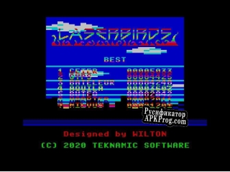 Русификатор для Laserbirds (ZX Spectrum)