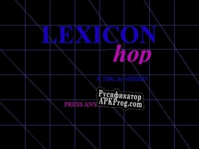 Русификатор для Lexicon Hop A 7DRL