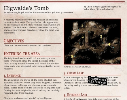 Русификатор для Mapvember Day 4 Higwaldes Tomb