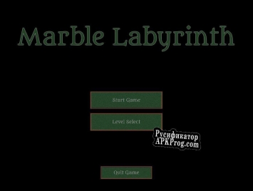Русификатор для Marble Labyrinth