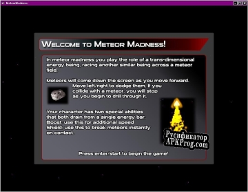 Русификатор для Meteor Madness