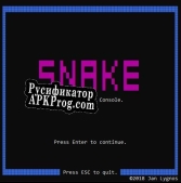 Русификатор для Microsoft Console Snake