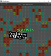 Русификатор для Minesweeper clone