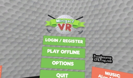 Русификатор для Minigolf VR