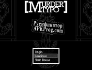 Русификатор для Murder Typo