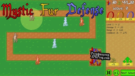 Русификатор для Mystic Fur Defense