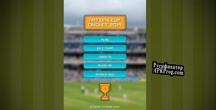 Русификатор для Nations Cup Cricket 2019