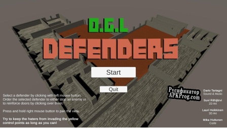 Русификатор для O.G.L Defenders