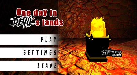 Русификатор для One day in devils lands