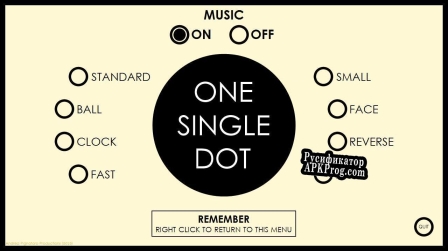 Русификатор для ONE SINGLE DOT